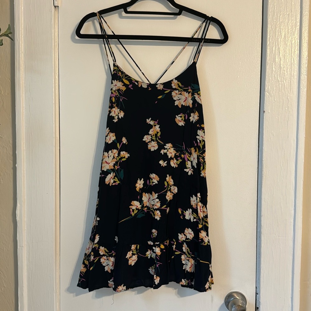 Cotton Candy LA midnight blue flat dress